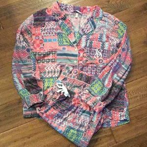 Victoria Secret super soft pajama set, size Small